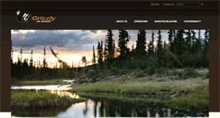 Desktop Screenshot of grizzlyoilsands.com